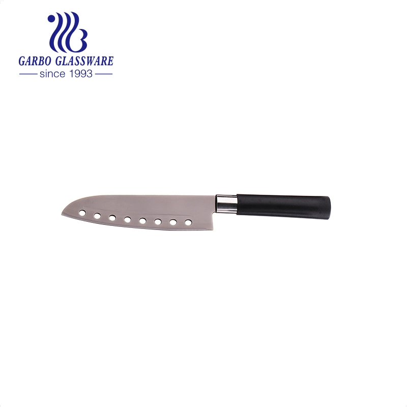 Wholesale/Supplier Mirror Polished Plastic Handle Grey Colored Stainless Steel 8inch Chef Knife for Kitchen Kwdj020ck