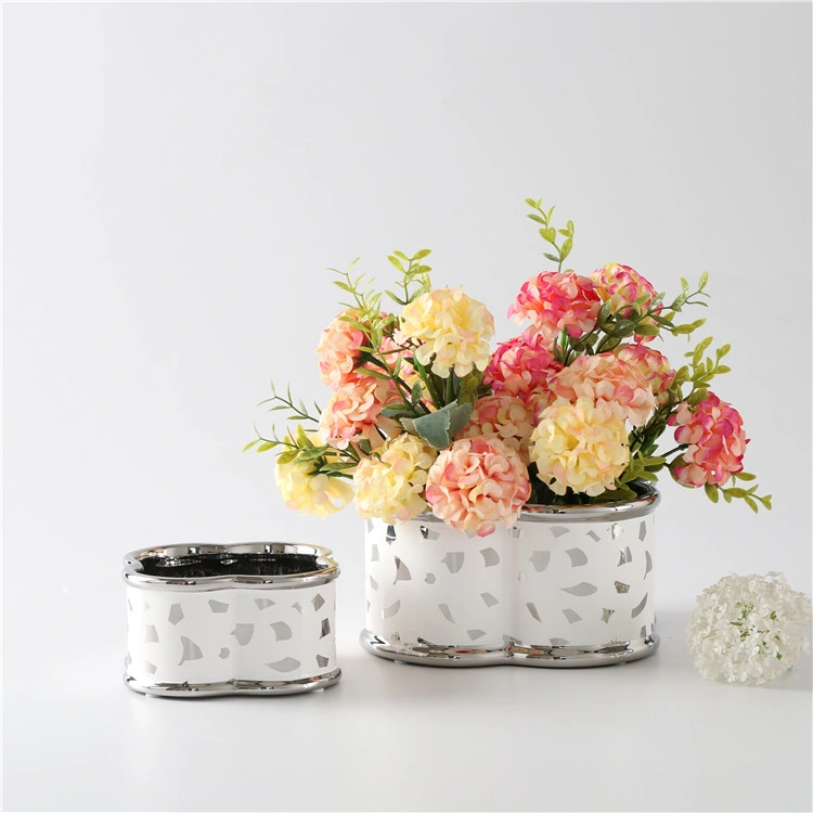 Accueil personnalisé à l'Intérieur décor céramique petit pot de fleurs