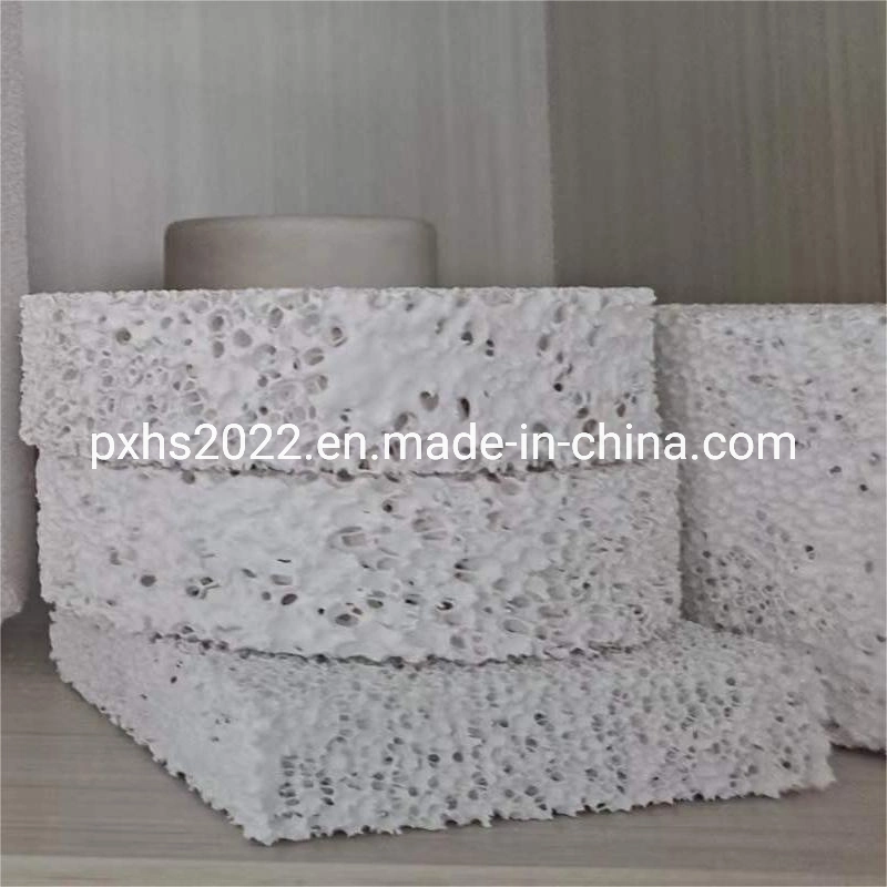 China Products with Alumina Material Foam Ceramic Filters 35-660mm 10-60ppi