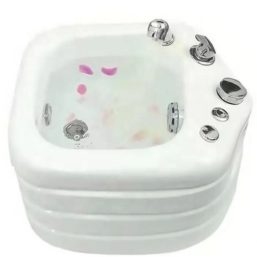 Nail Salon Pedicure Chair with Bowl High quality/High cost performance  Foot SPA Pedicure Sink