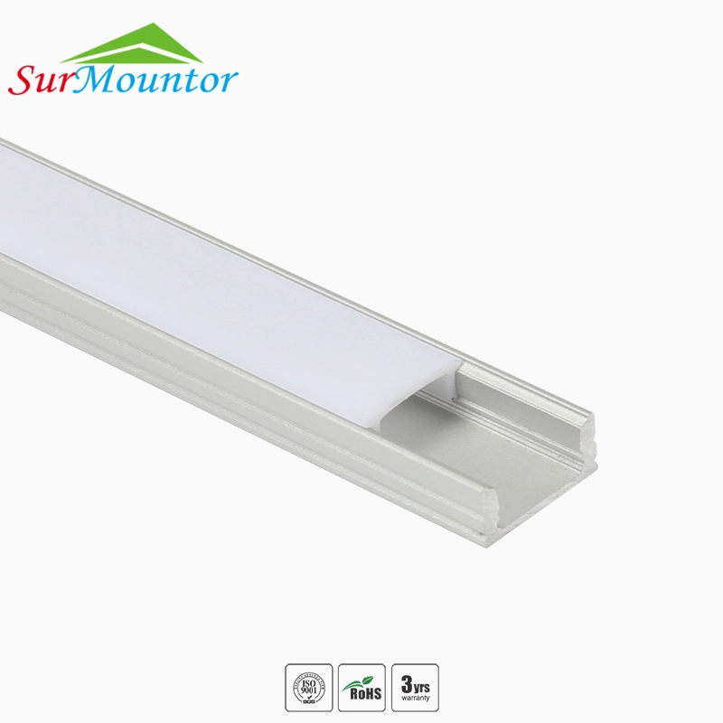 LED Aluminum Profiles Gypsum Board Is Embedded with LED Aluminum Profiles+PC Light Diffuser