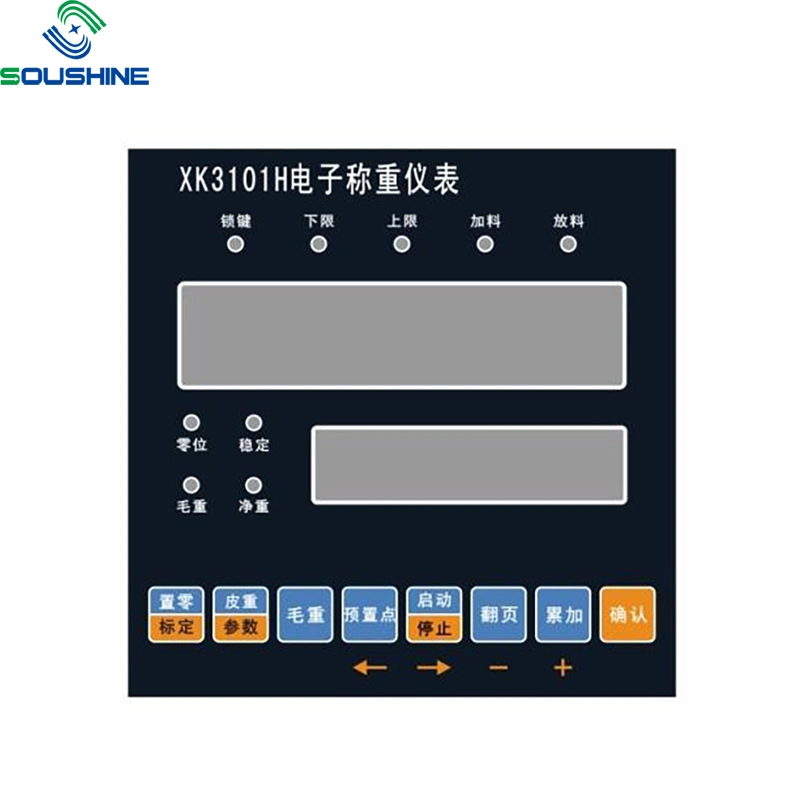 Custom Keyboard Membrane Switch with 3m Adhesive for Industrial Control