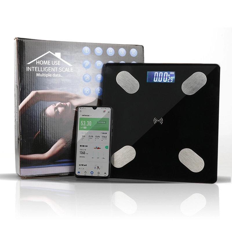 Tempering Glass Bluetooth Bathroom Scales with All-New ABS Material