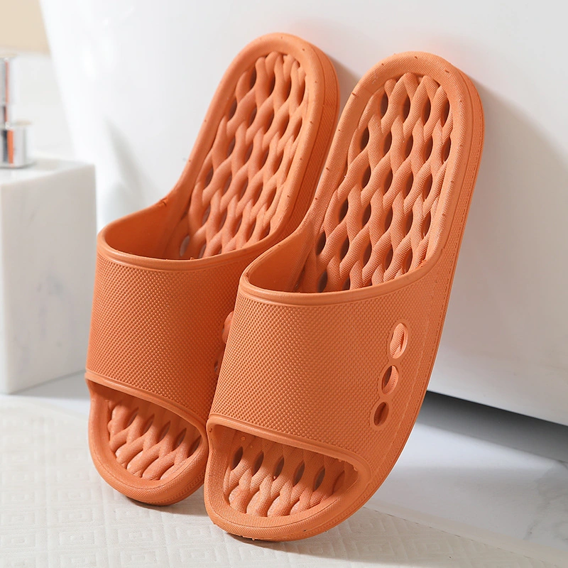 Home Soft Slippers Ladies Men's Slipper Women Indoor Bathroom Anti-Slip Floor Slides Deodorant Silent Slippers