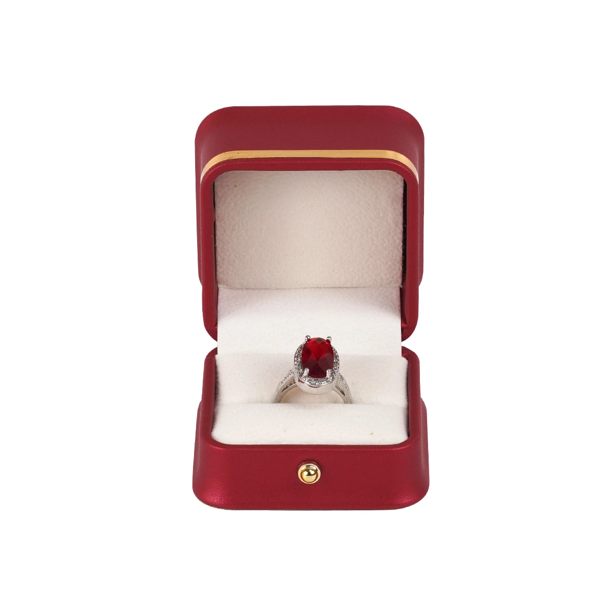 Ring Jewelry Box Beautiful Jewellery Chain Gift Holder