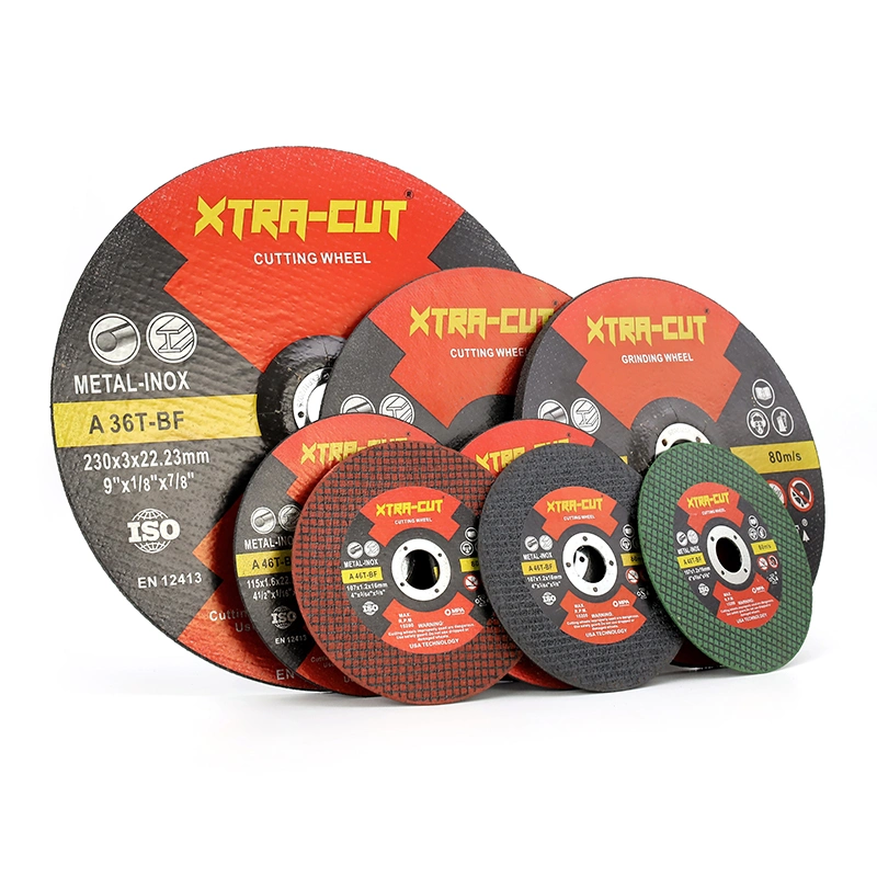 100/105/107/115/125/150/180/230/350/355/400/405mm Cut off Wheel Metal Steel Abrasive Cutting Disc