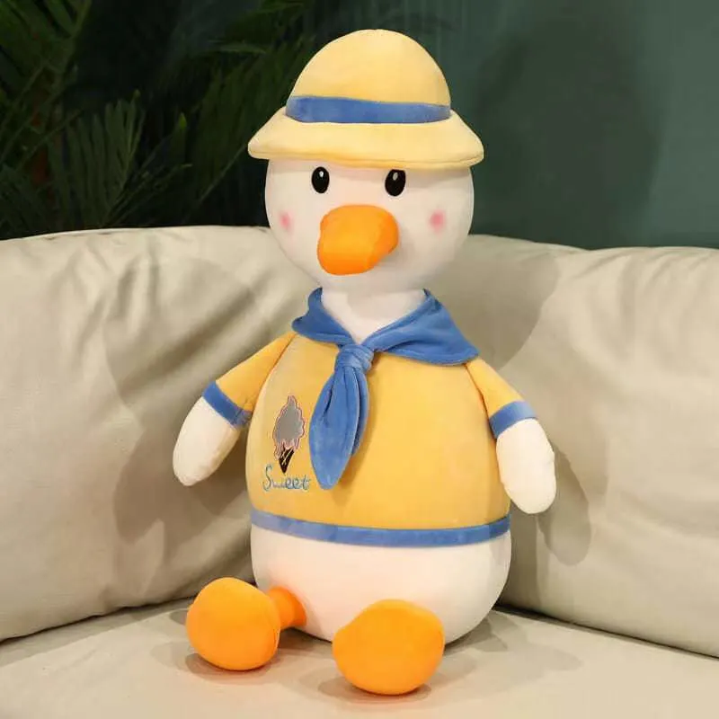 Super Cute pequeño Pollo Amarillo Pillow de juguete tirar Cute Muñeca de trapo suave Duck Sanador muñeca