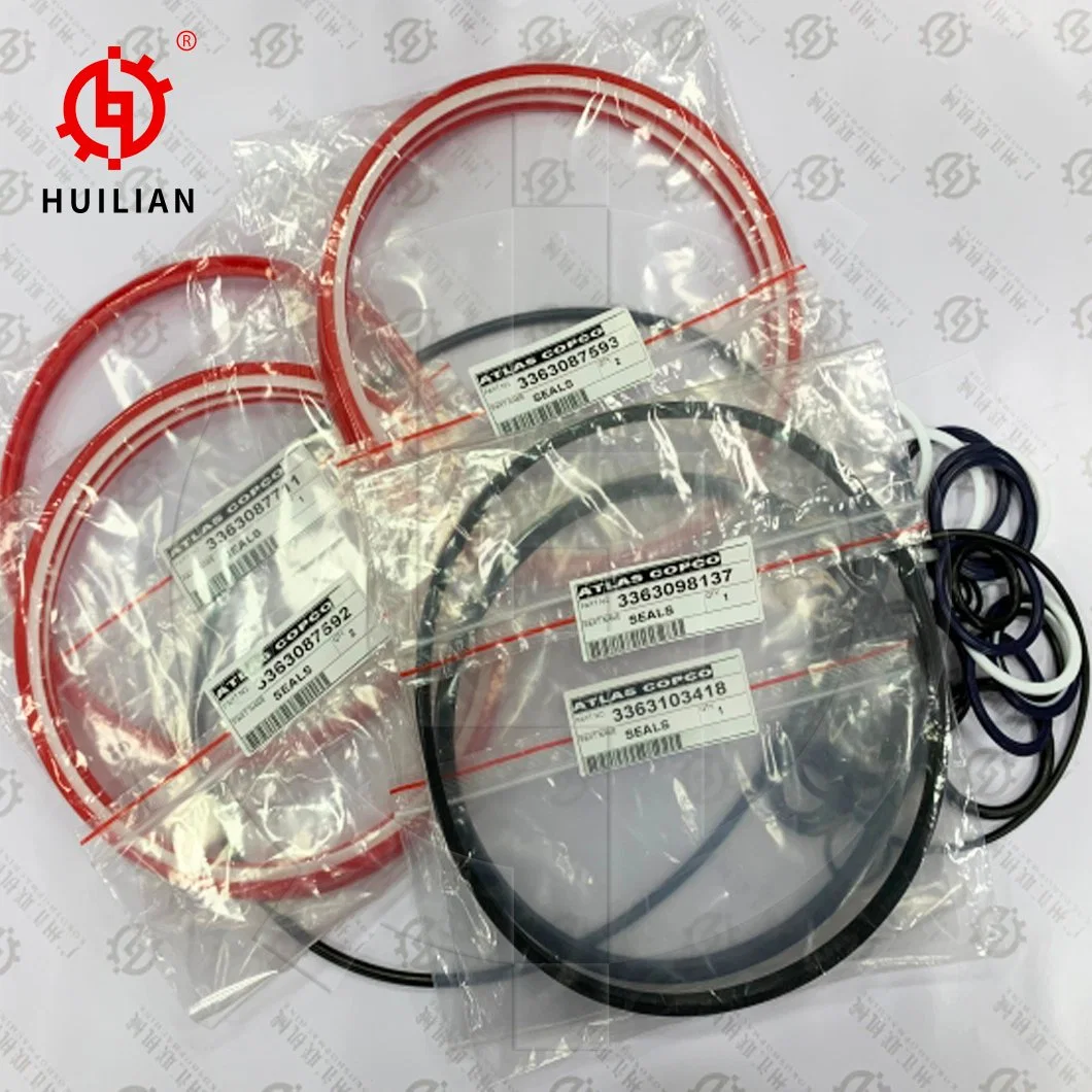 Hydraulic Hammer Breaker Cylinder Rubber Seals Kit for Hb3600 Hb4200 Hb5800 Hb7000