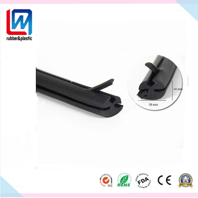 EPDM Double Glazing Windshield Rubber Seal for Car Boat