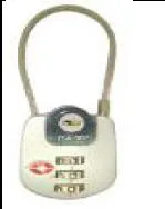 Digits Combination Zipper Padlock / Tsa Lock (CP301-TS)