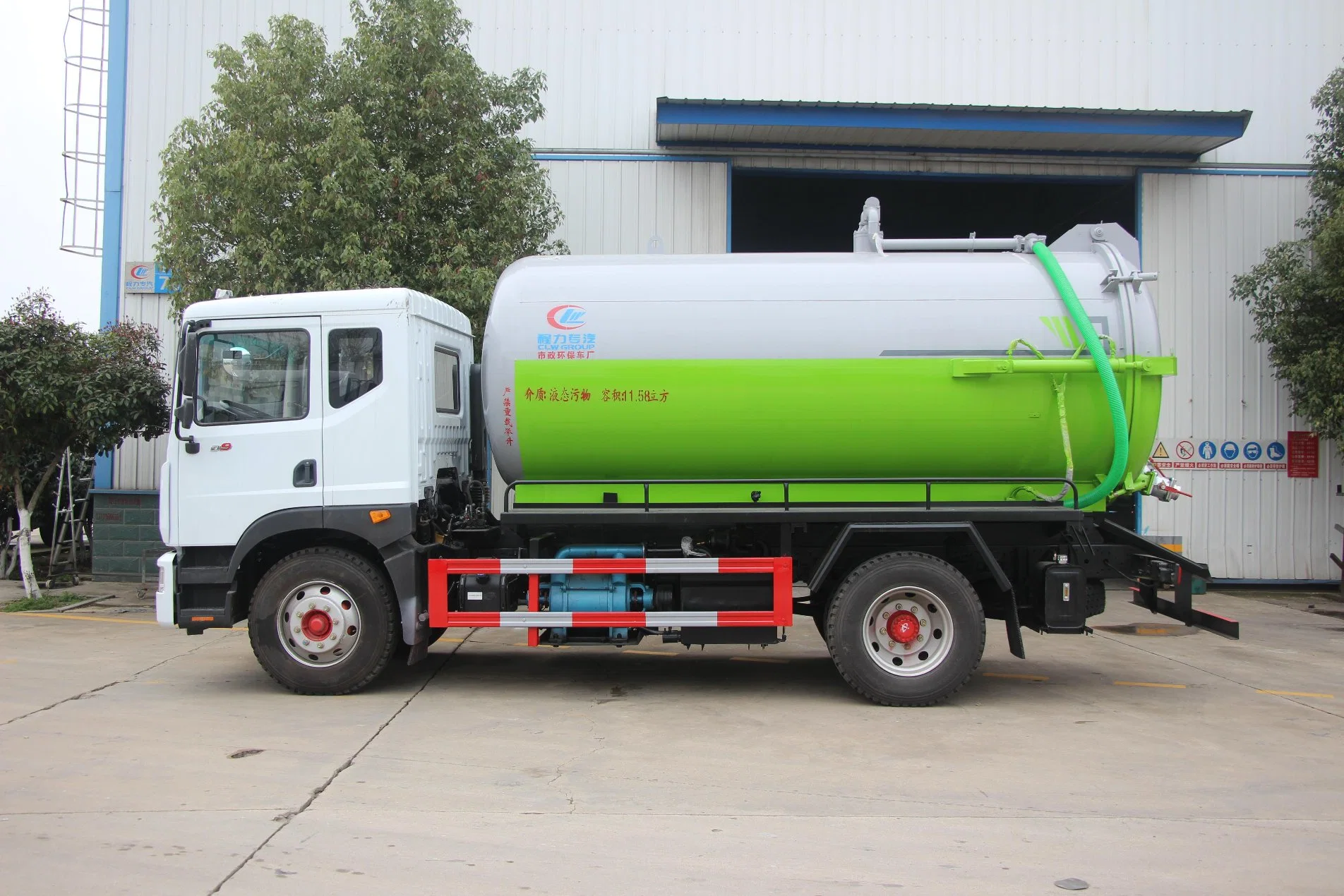 Dongfeng 4X2 Euro5 12000 Liter 15000L Fäcal Sammlung Entsorgung Abwasser Vakuumsauger