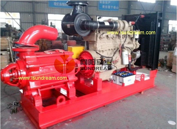 Horizontal Multistage Centrifugal Water Pressure Pump with Diesel Engine (D &MD; DGC)