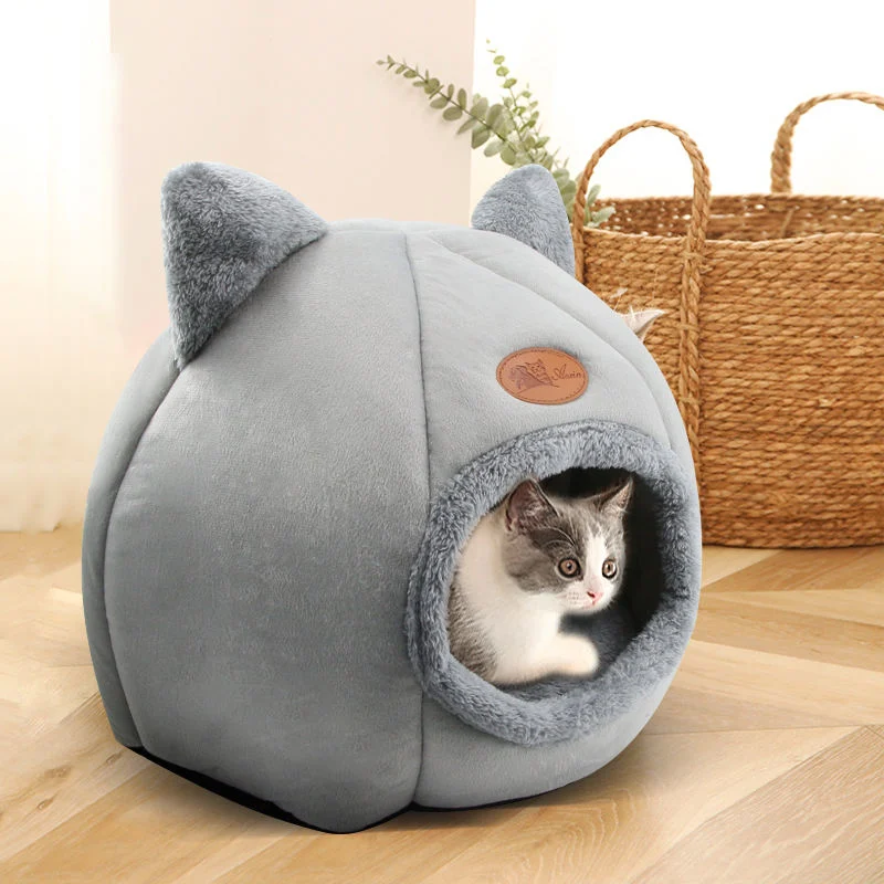 Little Mat Basket for Cat's House Pets Tent Cozy Cave Indoor Bed