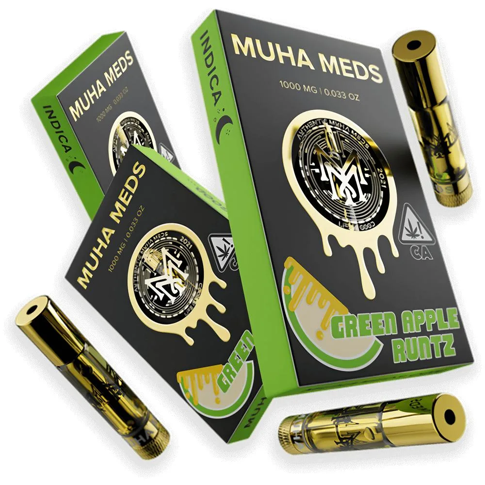 Bestseller leere Muha Meds Einweg Vape Pen Pod 1ml 1,0ml 1000mg 1g voll eine Gram 510 Gewinde Destillate Keramikspule CB. D Warenkorb