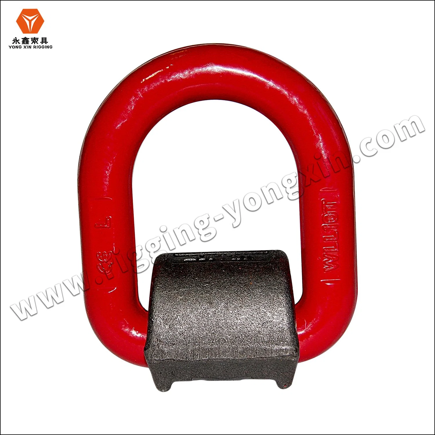 Hot Sales Forging Parts Rigging Hardware Accessories Marine Hardware Drop Forged Carbon Steel Container Corner Lashing D Ring Trailer Ring High quality/High cost performance  D Ring