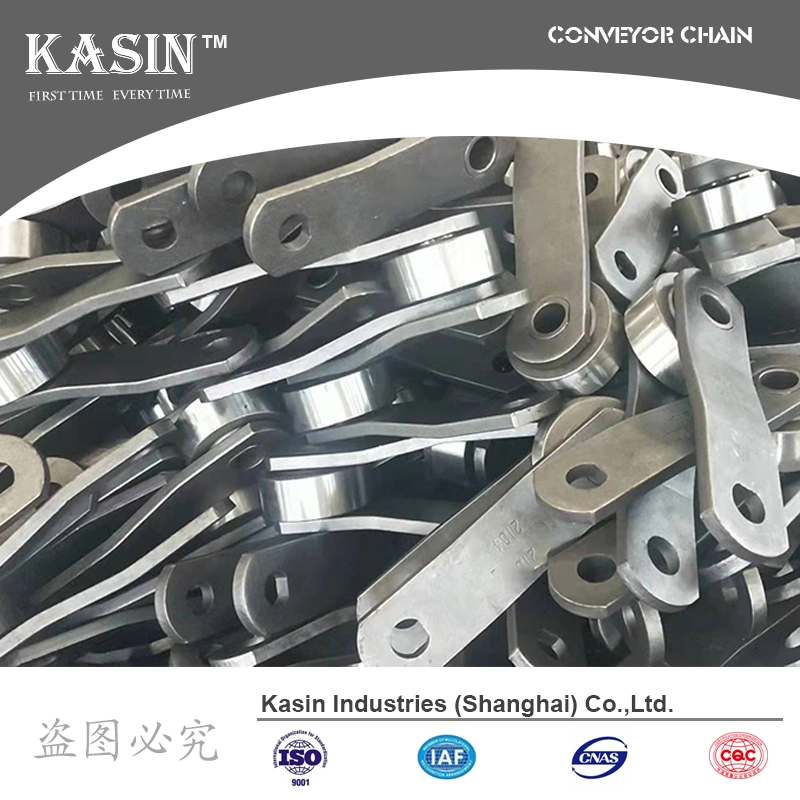 Ss22840-B Steel Engineering Class Conveyor Chain for Sugar Mill Roller Chain for Sugar Industry Chains