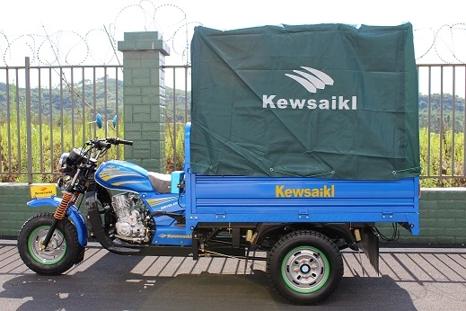 Gasoline Cargo Loader Tricycle Auto Rickshaw Passenger Three Wheel Motorcycle