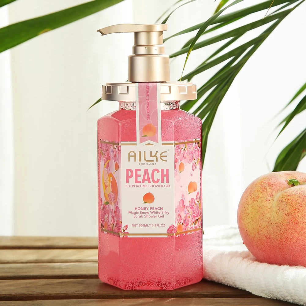 Parfum Ailke Snow White Scrub Corps SPA Minceur Gel douche corps Lavage