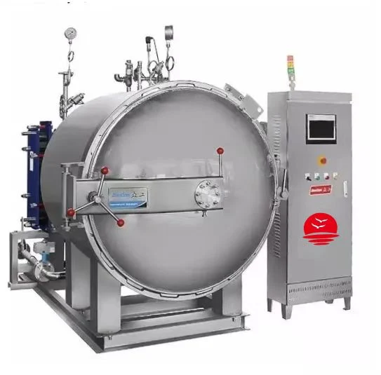 Industrieller Single Pot Hochtemperatur-Autoclave-Lebensmittelsterilisator Für Den Autokover