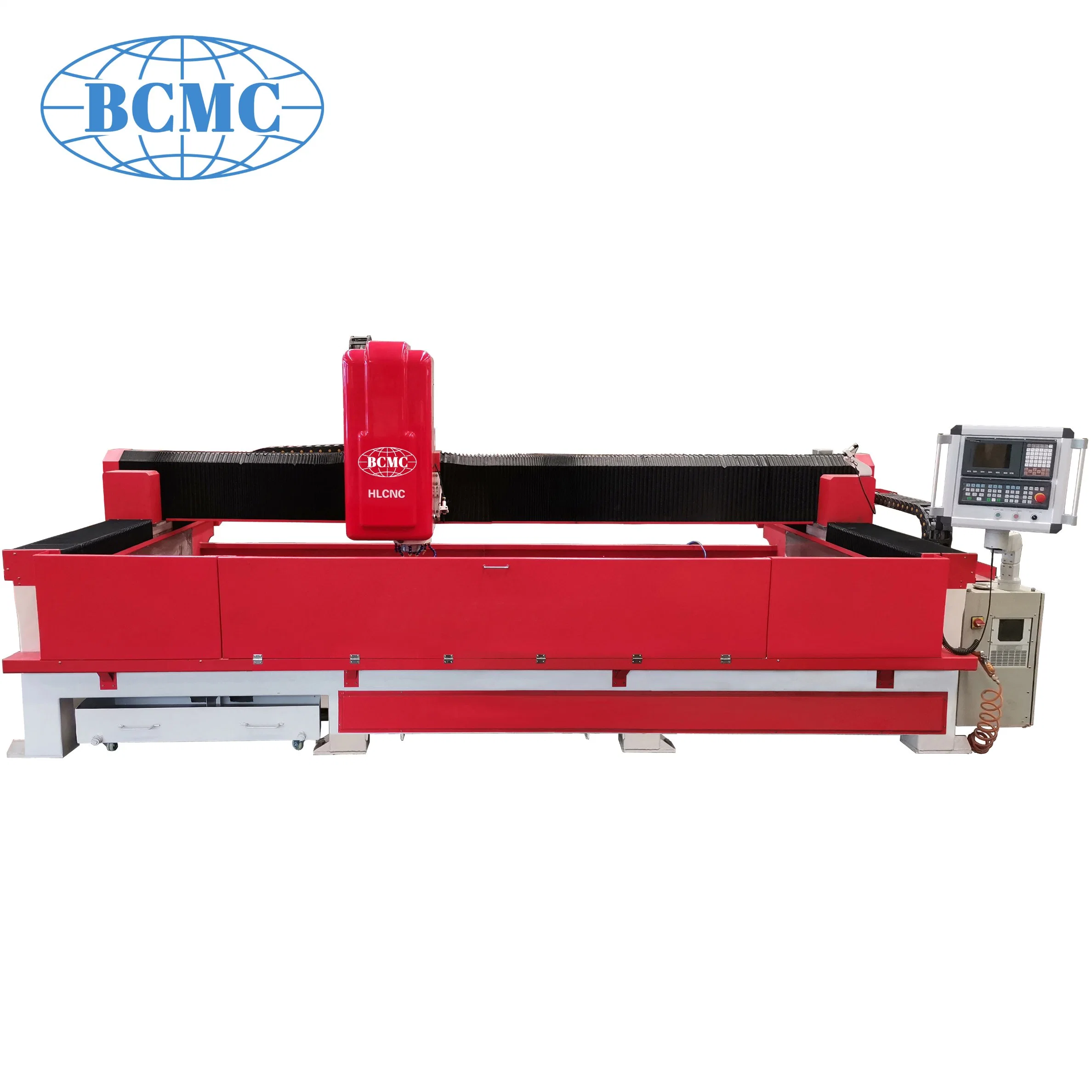 Bcmc Esa Bridge 3 Axis Granit Marmor Fliesen Steinglas Boden Countertop Sink Hole Processing Maschine mit Schneiden Polieren Funktion CE-Zertifikat