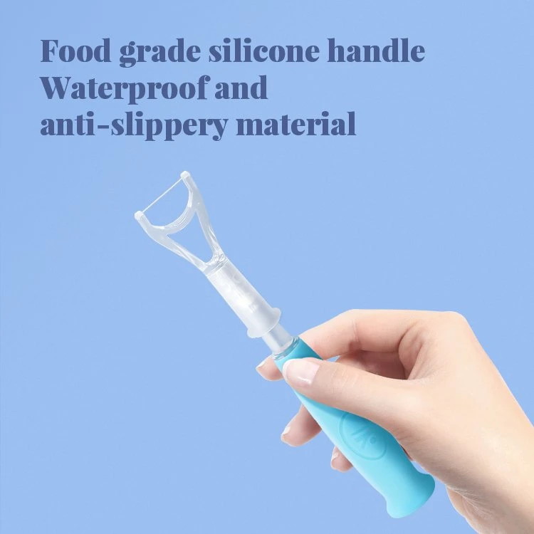 OEM High quality/High cost performance Glowing Dental Floss Pick Waterproof Lighted Dental Floss