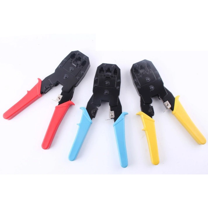 Network Crimping Modular Crimping Tool Pliers for Cuts Strips Crimps