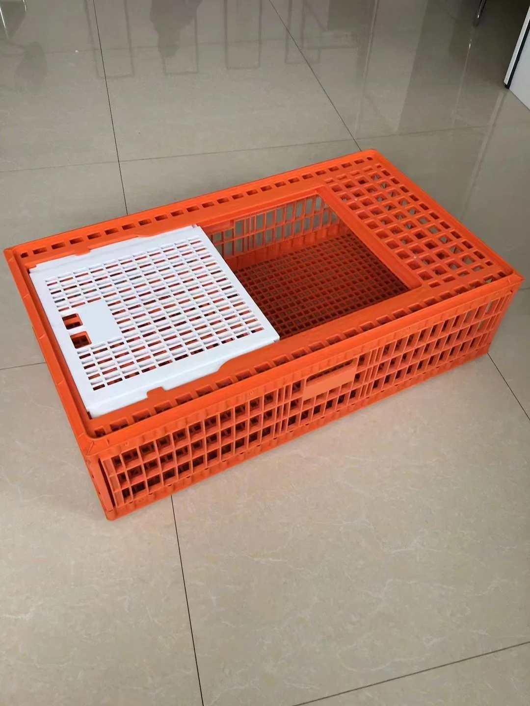 Hot Sale High quality/High cost performance Plastic Chicken Transport Cage for Poultry Farm Used