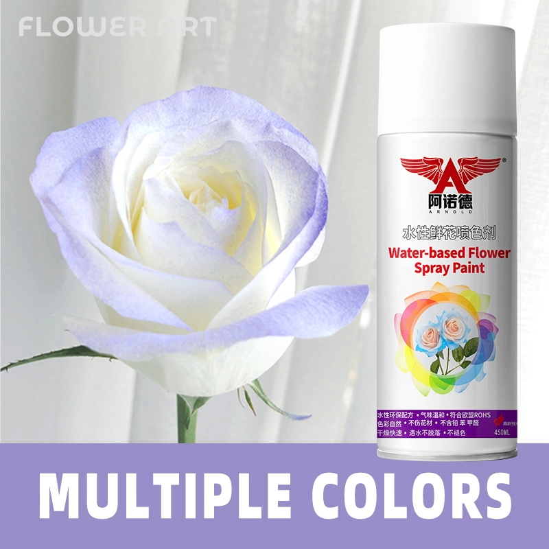 Arnold acuoso múltiples colores Flor Spray Pintura Aerosol