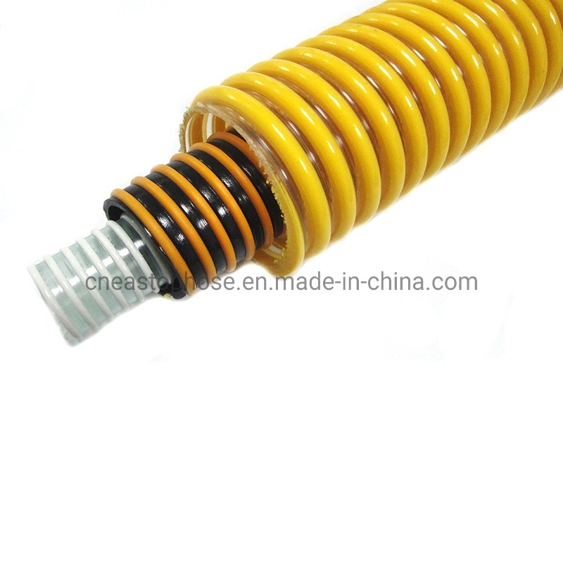 PVC Tigertail Hose for Sand Blast Suction Deliverying