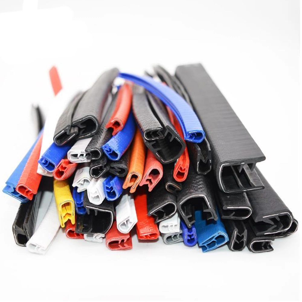 OEM Custom Shaped EPDM PVC Silicone Foam Solid Rubber Sealing Strips Rubber Extrusion Profile for Auto Window Door