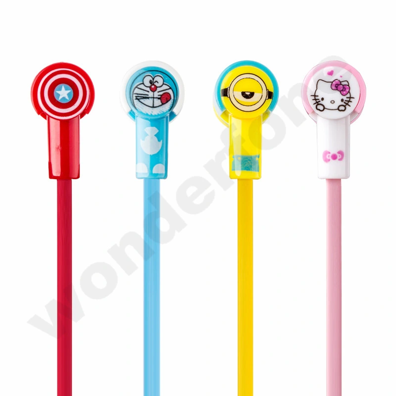 Doraemon Style Headphones with Microphone