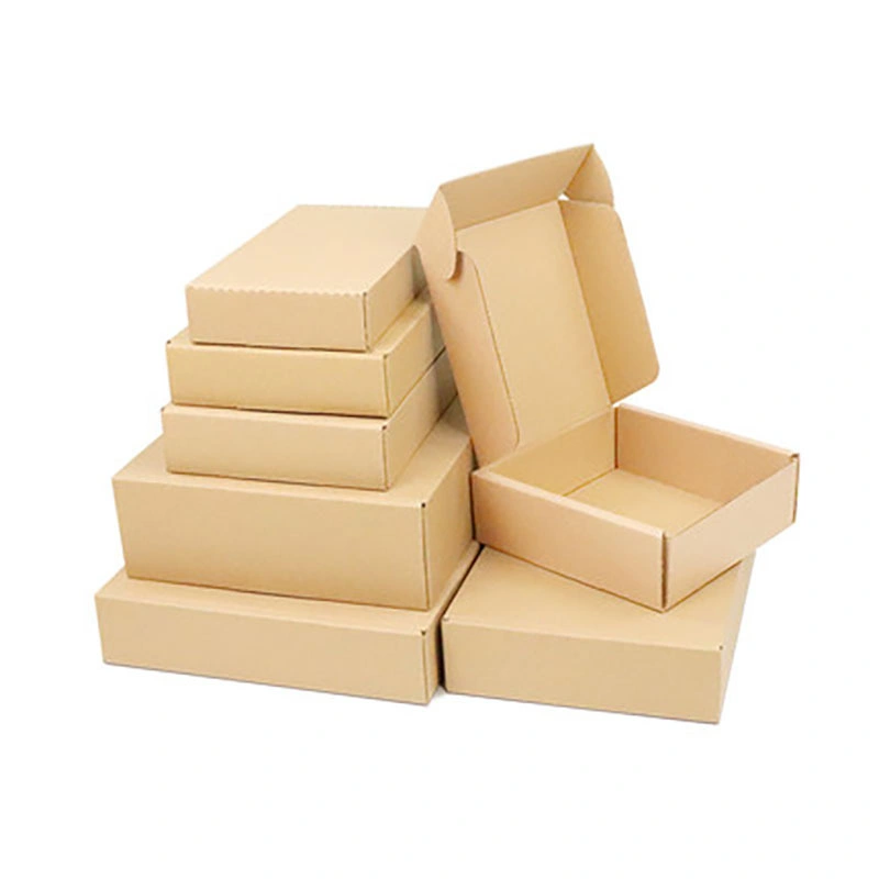 Qingdao Usine de papier kraft de gros emballages en carton ondulé cadeau boîtes d'expédition en carton