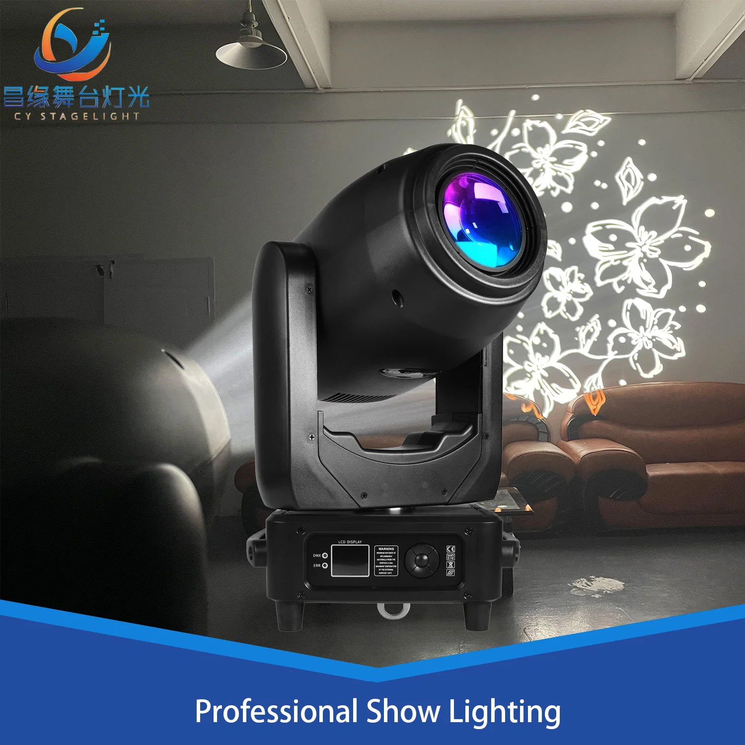 LED DJ 3 in 1 Concert Events Stage Beam Moving Head Light