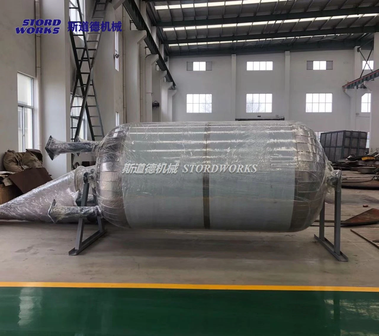 Stordworks Stainless/Carbon Steel Reactor 30-80000L Can Be Divided Into Magnetic Seal