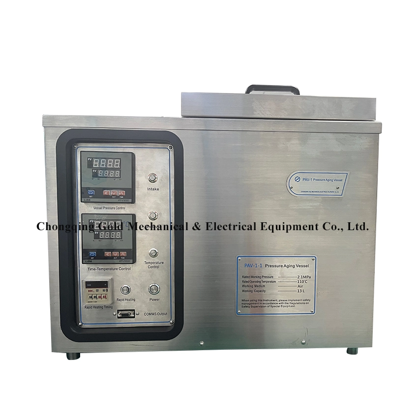 Bitumen Pav System Vacuum Degassing Oven Pressure Aging Vessel