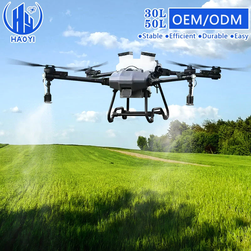 High Efficiency 30 50 Liters Agricultural Drone Spray Uav for Plant Protection Pesticide Herbicide Spraying