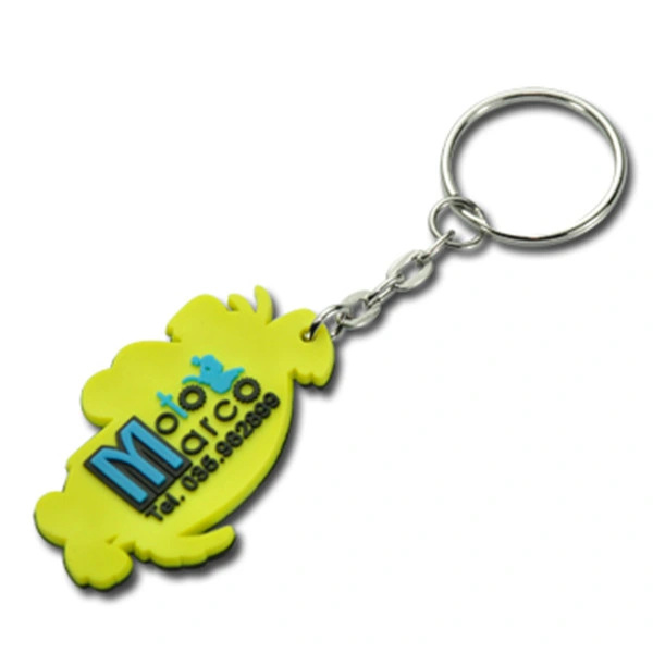 Promotion Gift Custom 3D Cartoon Soft PVC Keychain