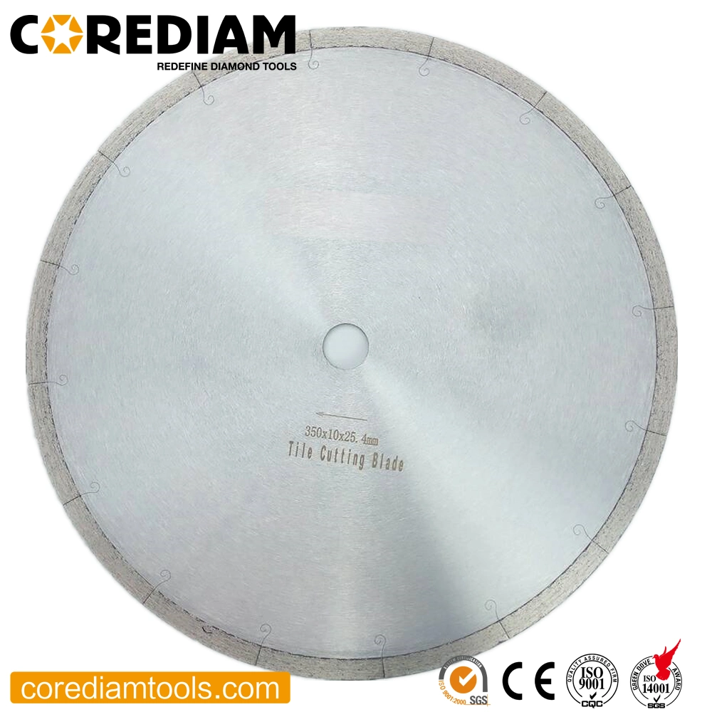 350mm/14-Inch Sinter Hot-Pressed Blade with Silent Cutting Slot for Ceramic Tile and Porcelain /Diamond Cutting Disc/Diamond Tools