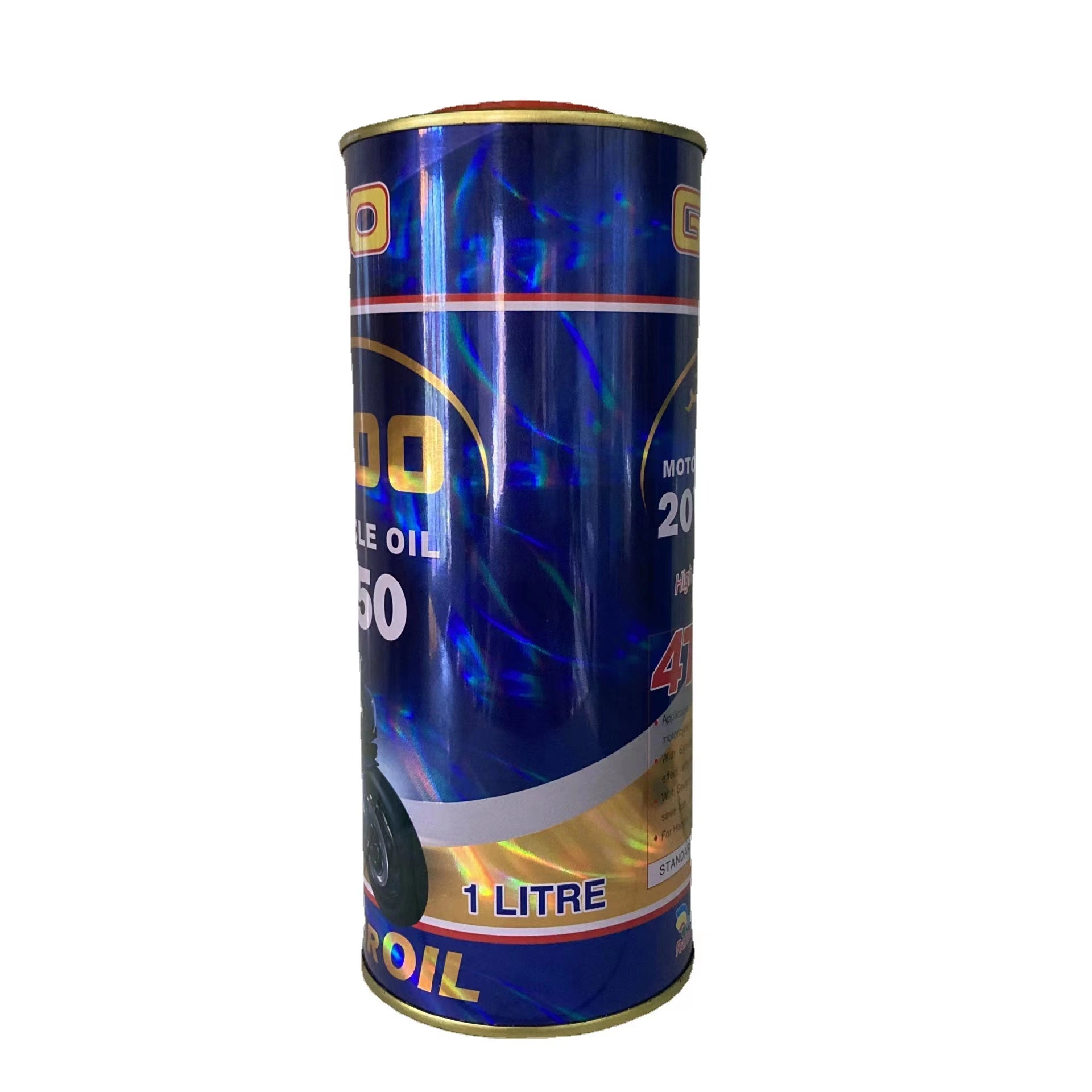 Motorcycle Oil 1L 4t Round Tin Oil