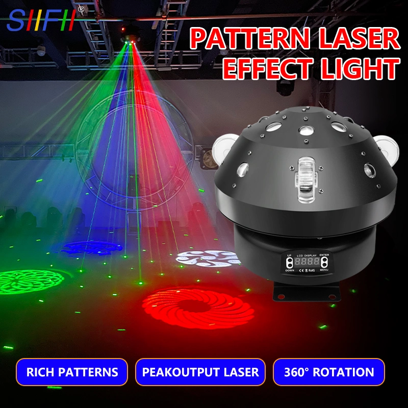 DJ Strobe Light Stage Light Disco DJ Party Lights KTV Projector Colorful Effect for Bar Club