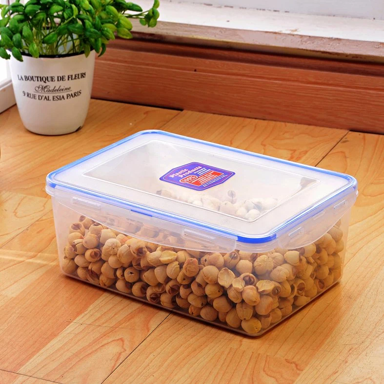 300ml 600ml 700ml 1000ml Round Shape Household Plastic Containers