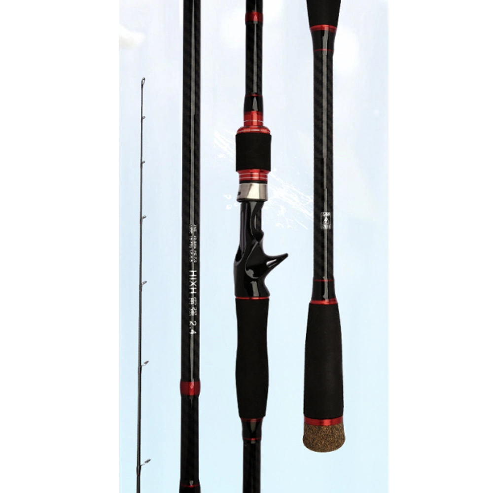 Custom Saltwater Fishing Rod Jigging Rods 1.98m Durable Carbon Fiber Rods