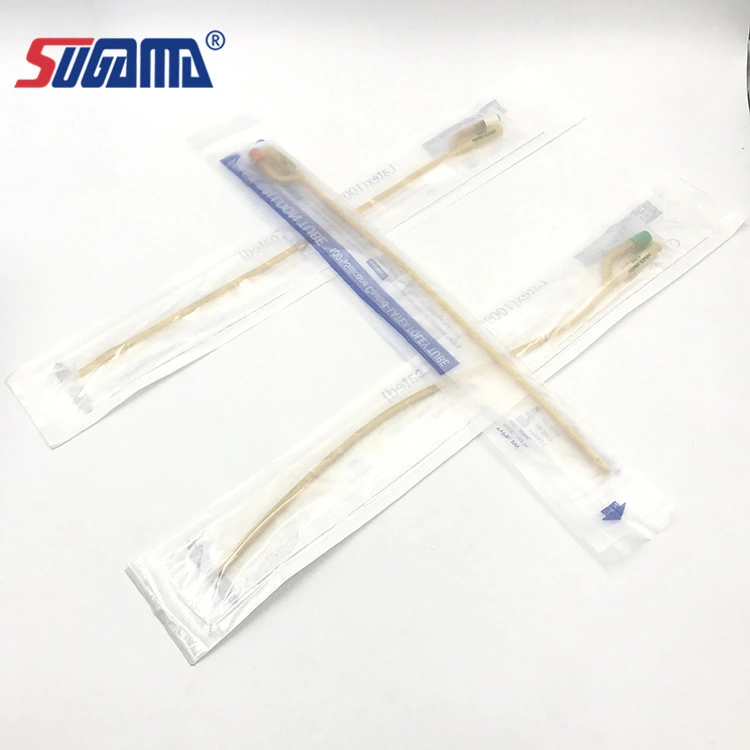 Free Samples Various Size Sterile 2 Way Latex Foley balloon Catheter