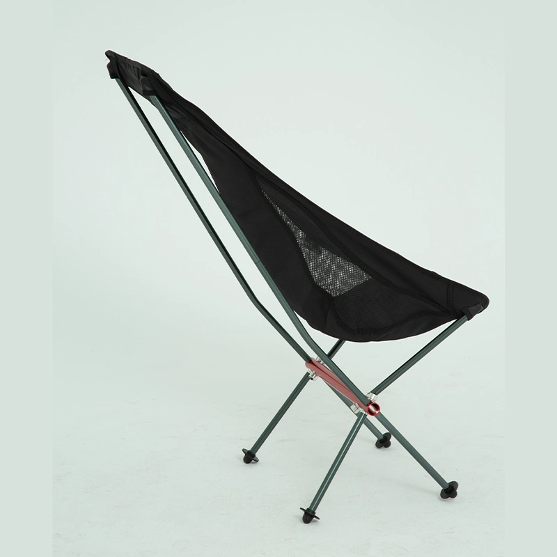 Folding Chair High-Back Aluminum Alloy Pipes Lightweight Camping Chair