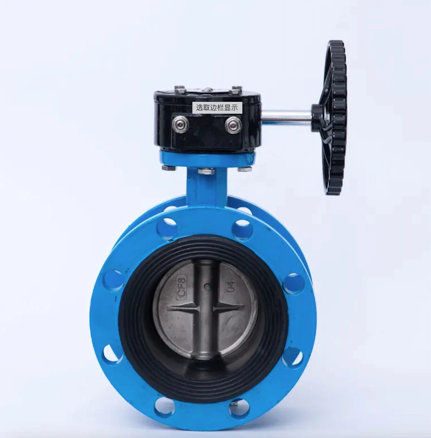 Double Flanged ANSI/GOST Butterfly Valve, Stainless Steel/Wcb/Cast Iron