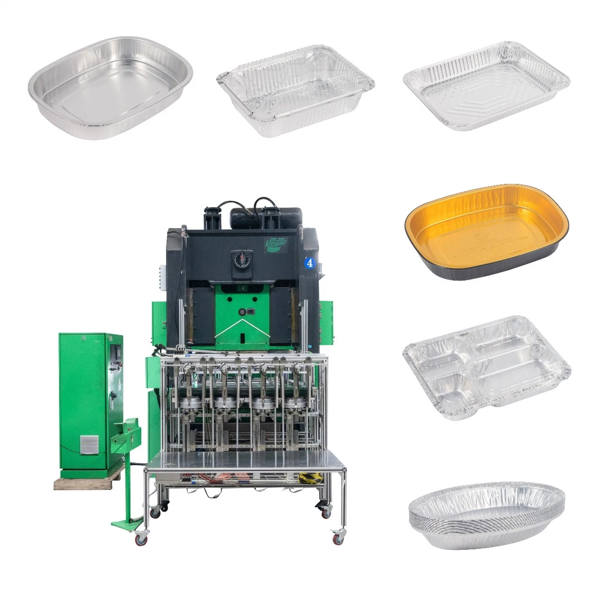 High quality/High cost performance Takeaway Food Container Made of Aluminum Foil