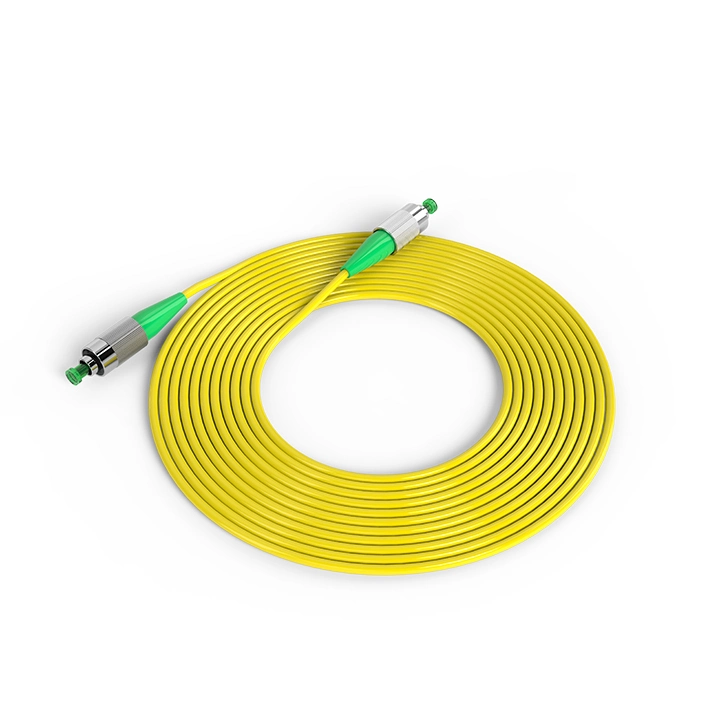 China Manufacturer Optic Fiber Patch Cord Single-Mode FC/APC - FC/APC Optical Fiber Jumper