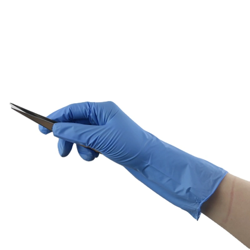 Disposable Nitrile Vinyl Synthetic Gloves FDA SGS Certified Industrial Grade Without Powder