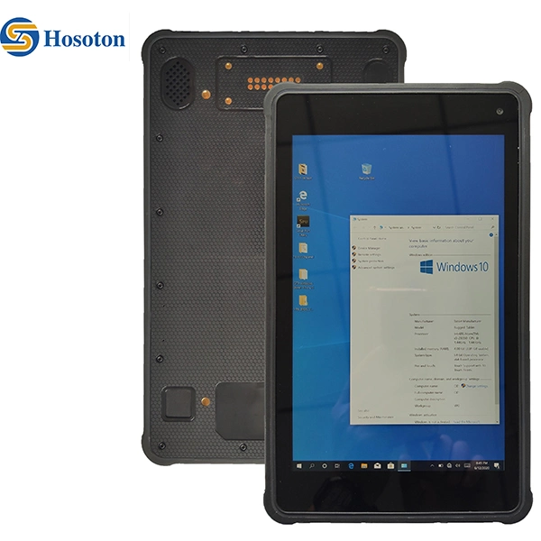 IP67 Three Proof Mini Industrial Windows Tablet PC 8500mAh Big Battery 8 Inch Mobile Tablet Computer with NFC/Bt Q805