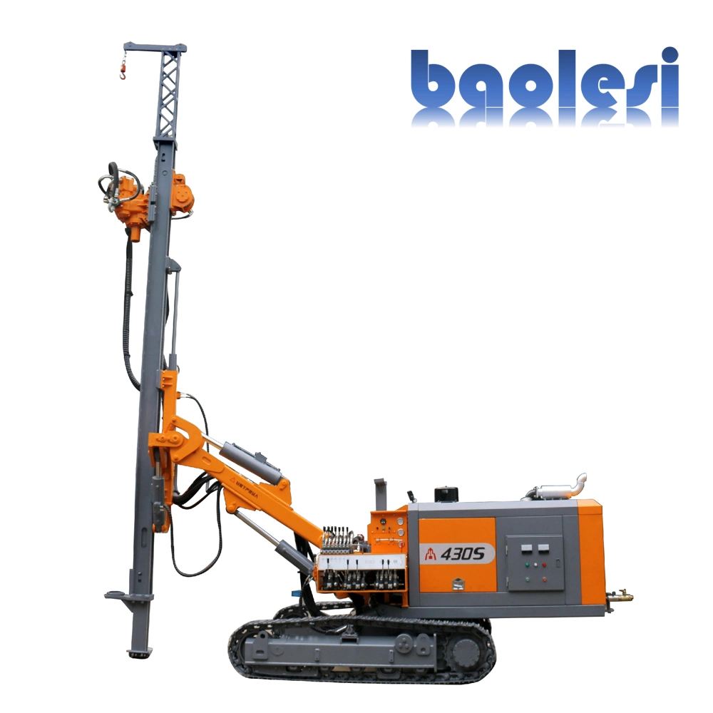 Diesel-Electric Dual Power Drill Underground Tunnel Drill Rig for Rock Anchor